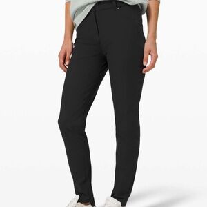 Lululemon City Sleek 5 Pocket Pant Black Size 4